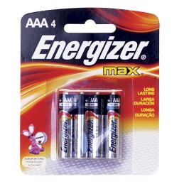 E92BP-4 Pila alcalina Energizer® "AAA" 4 piezas Surtek E92BP-4 SURTEK