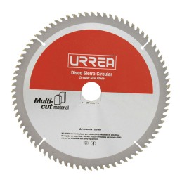 DSA748 Disco para sierra circular para corte multi-material 48 dientes 7-1/4" Urrea DSA748 URREA