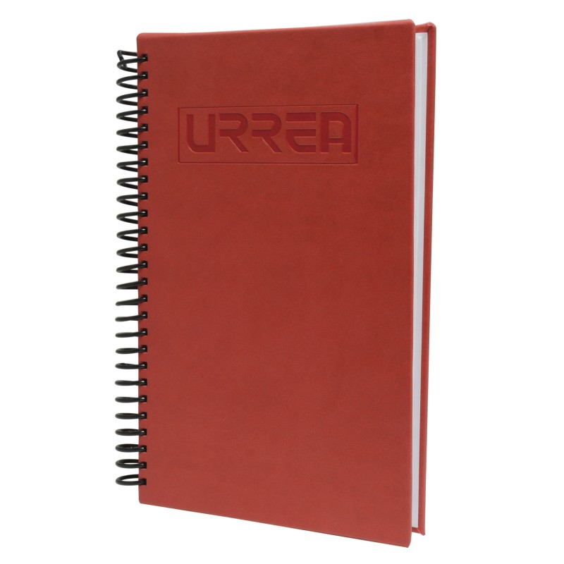 CUAD100 Cuaderno de raya con pasta dura de vinil 100 hojas Urrea CUAD100 URREA