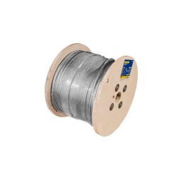 CAP236 Cable de acero con guardacabo recubrimiento PVC 3/16" x 457 m construcción de 7 x 19 Surtek CAP236 SURTEK