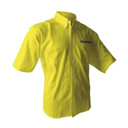 CAMC101X Camisa de manga corta para caballero color amarillo talla XL Surtek CAMC101X SURTEK