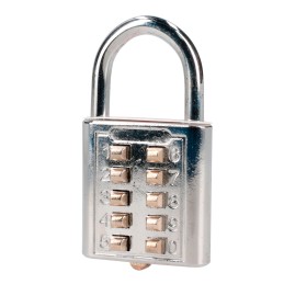 C27C40 Candado de combinación cromo brillante 40 mm Lock C27C40 LOCK