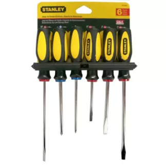 Desarmadores Phillips Y Std 6 Piezas Stanley 60060