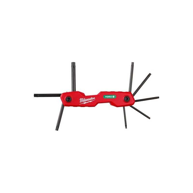 Juego De Llaves Hexagonales Plegables De 8 Llaves Torx AMIL48222184 Juego De Llaves Hexagonales Plegables De 8 Llaves Torx AMIL48222184