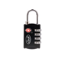 54CA Candado de combinación programable TSA para maleta negro 30 mm Lock 54CA LOCK