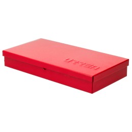 4725 Caja metálica usos múltiples color rojo 4" x 9" x 1" Urrea 4725 URREA