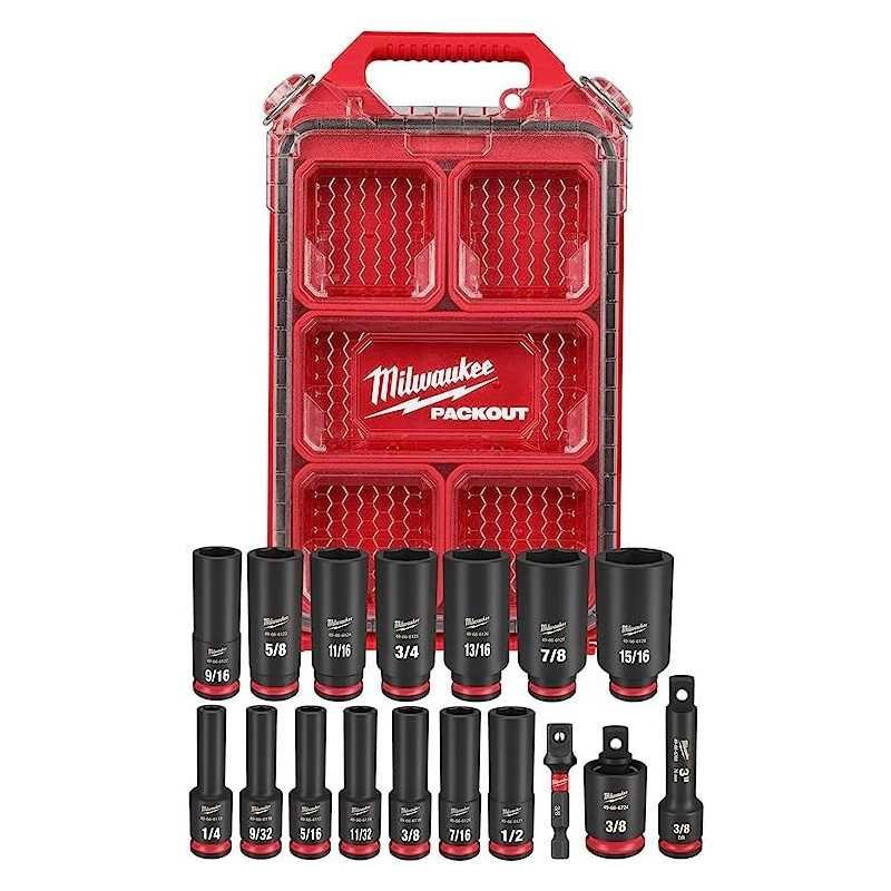 Juego de dados de 3/8 17 pz AMIL49666800