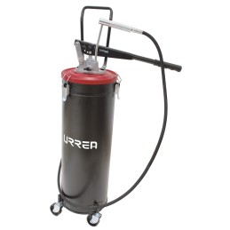 23622 Inyector de grasa con cubeta de palanca con ruedas de 20 kg 4000 PSI Urrea 23622 URREA