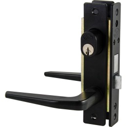 20CL Cerradura clásica para puerta de aluminio función sencilla negro llave estándar Lock 20CL LOCK