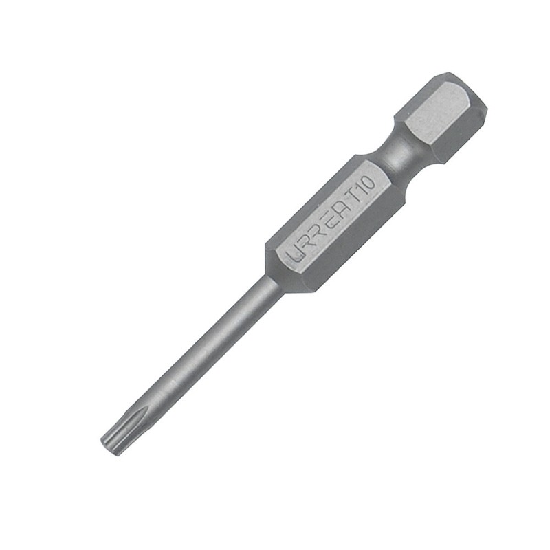 16012 Punta Torx de poder hexágono de 1/4" T10x1-15/16" Urrea 16012 URREA