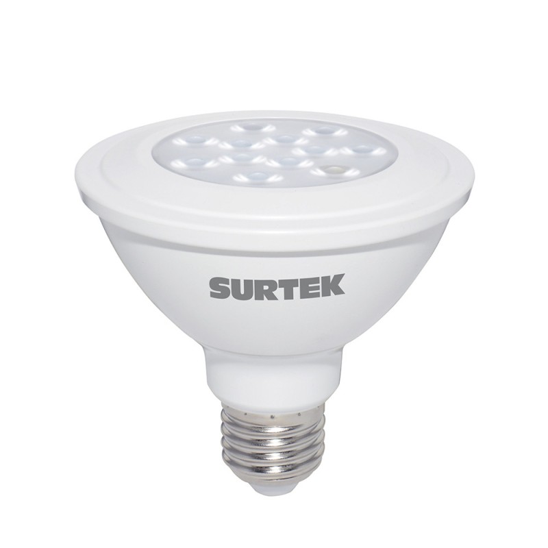 153095 Lámpara de LED Tipo PAR30 12 W luz cálida Surtek 153095 SURTEK