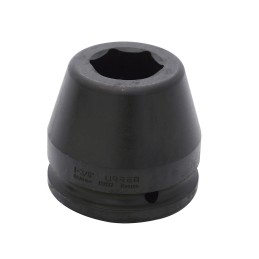 15022 Dado de impacto cuadro de 1-1/2" 6 puntas en pulgadas 1-3/8" Urrea 15022 URREA