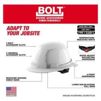 Casco Con Visera Completa Verde Milwaukee 48731207