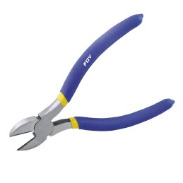 142048 Pinza para electricista con mango con doble plastisol de 8" corte diagonal Foy 142048 FOY