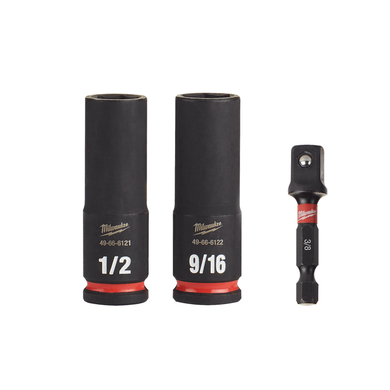 Cubo profundo de 9/16 con boca de 3/8 de 6 puntas AMIL49666122