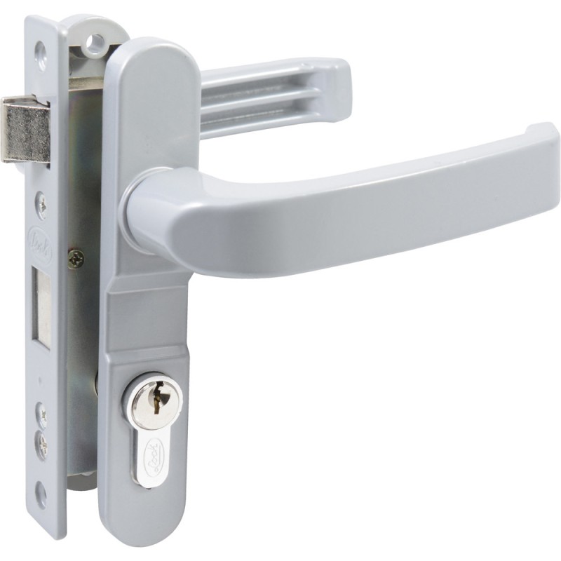 13CL Cerradura Euro para puerta de aluminio función doble gris llave estándar Lock 13CL LOCK