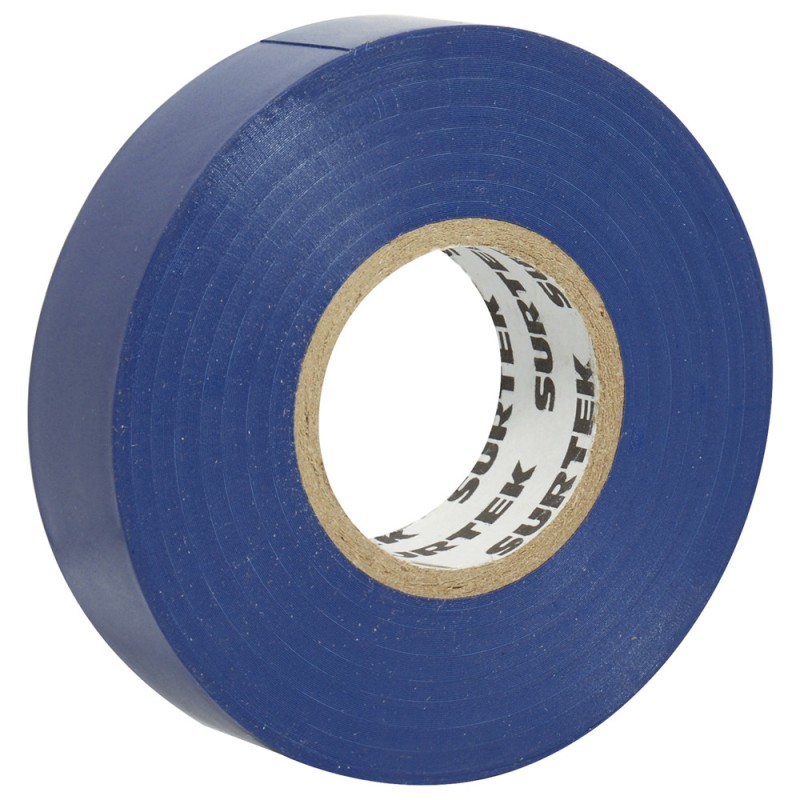 138011 Cinta para aislar azul 19 mm x 9 m Surtek 138011 SURTEK