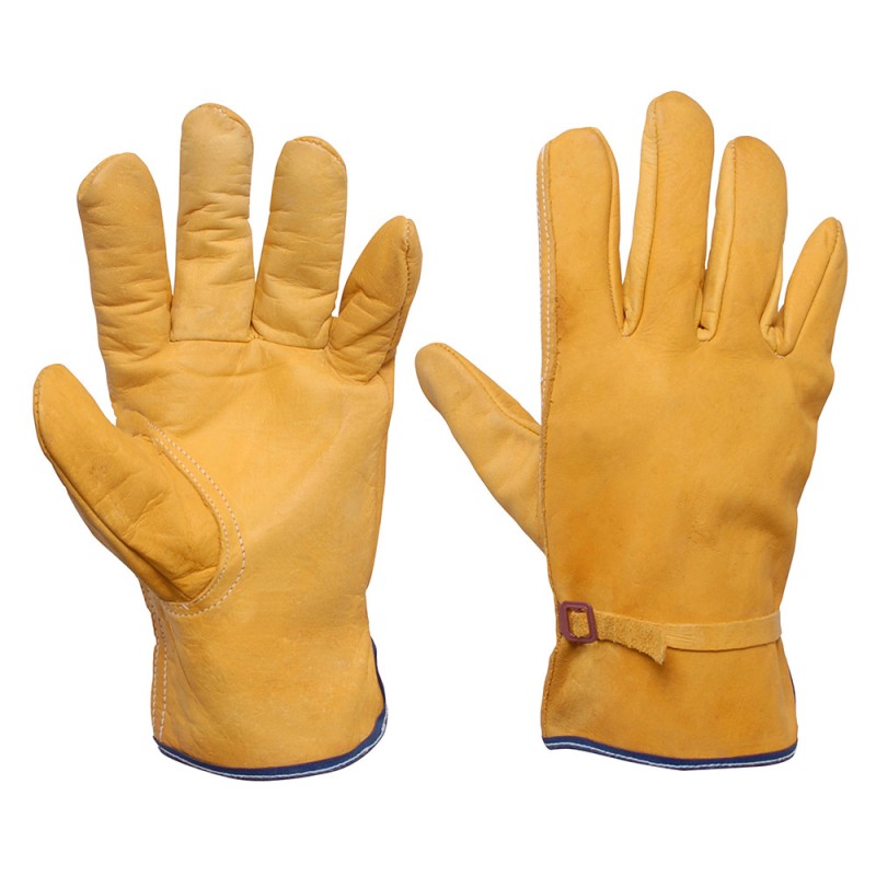 137412 Guantes tipo argonero de piel de vacuno con cintillo unitalla Surtek 137412 SURTEK