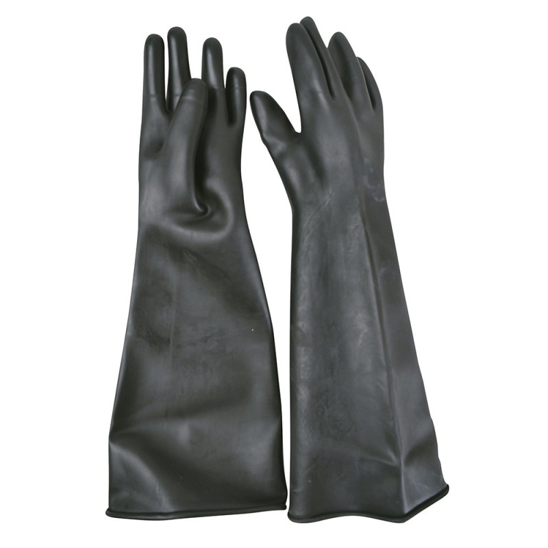 137398 Guantes largos de látex talla M Surtek 137398 SURTEK