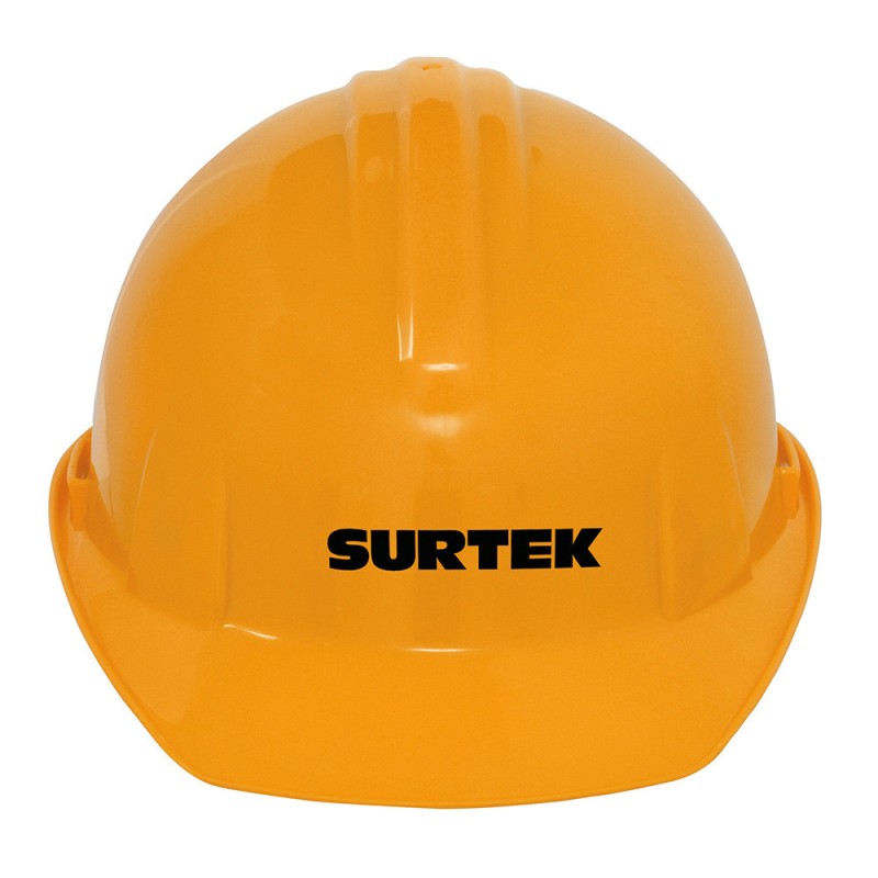 137311 Casco de seguridad con ajuste de intervalos color naranja Surtek 137311 SURTEK