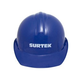 137309 Casco de seguridad con ajuste de intervalos color azul Surtek 137309 SURTEK