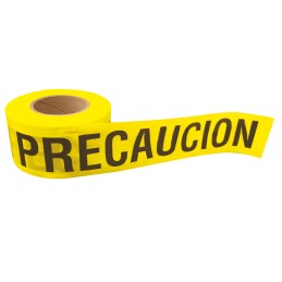 137300 Cinta para barricada "PRECAUCION" ancho 3" de 304 m Surtek 137300 SURTEK