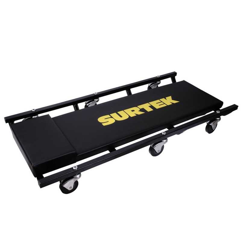 137070 Cama para mecánico ajustable acolchonada 36" Surtek 137070 SURTEK