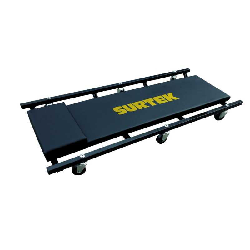 137069 Cama para mecánico ajustable acolchonada 40" Surtek 137069 SURTEK