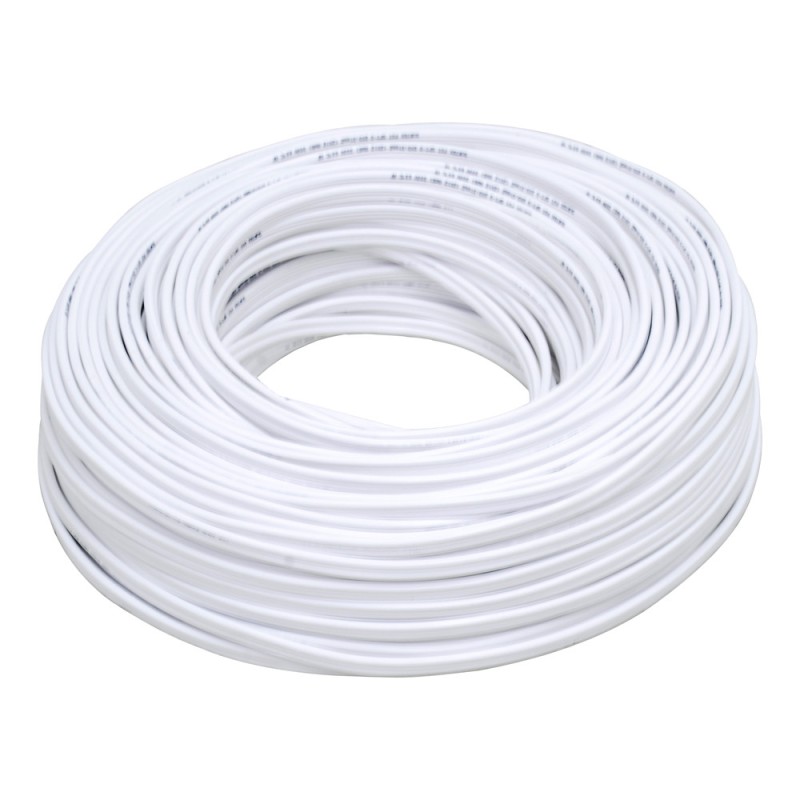 136952 Cable eléctrico POT CCA 2 x 12 100 m color blanco Surtek 136952 SURTEK