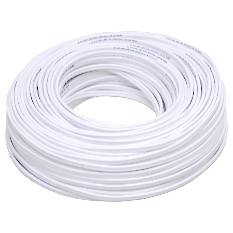 136928 Cable eléctrico POT 2 x 16 100 m color blanco Surtek 136928 SURTEK