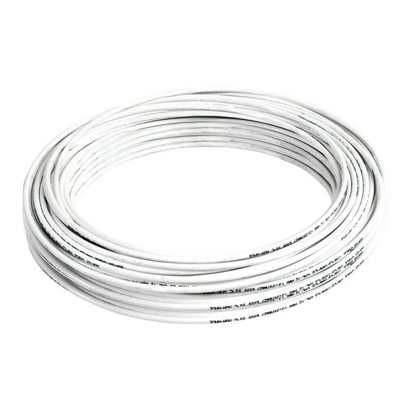 136925 Cable eléctrico THW calibre 14 100 m color blanco Surtek 136925 SURTEK