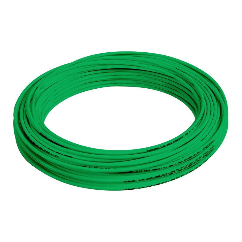 136920 Cable eléctrico THW calibre 12 100 m color verde Surtek 136920 SURTEK