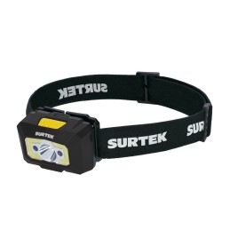 135911 Linterna de LED para cabeza recargable de 250 lm Surtek 135911 SURTEK