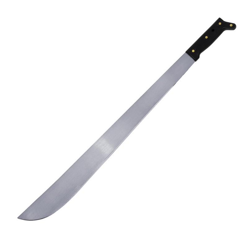 130517 Machete troquelado con mango negro recto 26" Surtek 130517 SURTEK