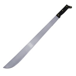 130498 Machete troquelado con mango negro recto 14" Surtek 130498 SURTEK