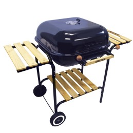 127116 Asador con ruedas 106 x 64 x 84 cm parrilla de 51 x 51 cm Surtek 127116 SURTEK