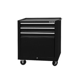 125114 Gabinete móvil color negro 4 gavetas 27" Surtek 125114 SURTEK