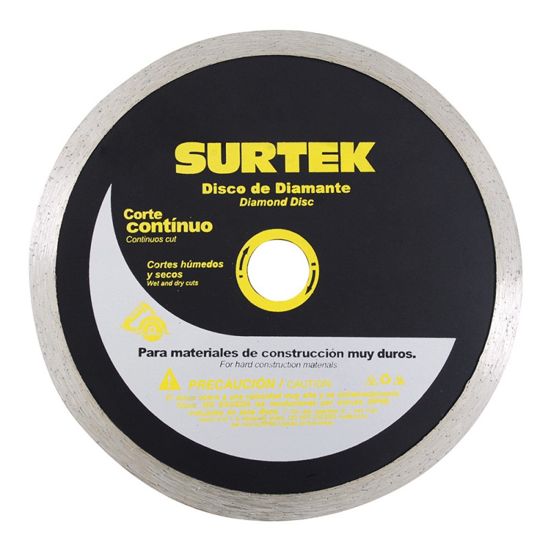 123472 Disco de diamante continuo 4" Surtek 123472 SURTEK