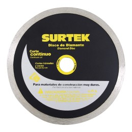 123466 Disco de diamante continuo 7" Surtek 123466 SURTEK