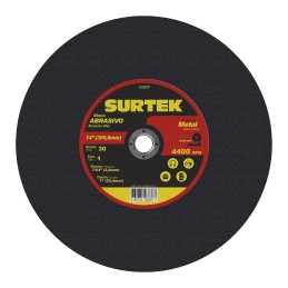 123337 Disco abrasivo tipo 1 para metal 14" x 7/64" Surtek 123337 SURTEK