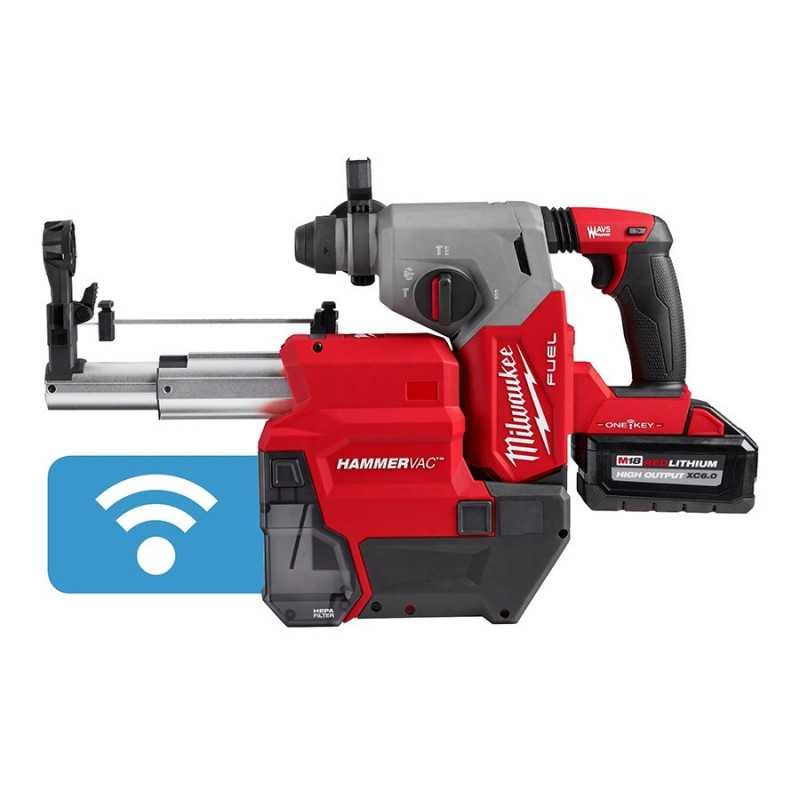 Rotomartillo M18 Fuel Sds Plus De 1 Con Extractor De Polvo Y One MIL2914-22DE