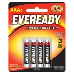 1212-4 Pila alcalina Eveready® "AAA" 4 piezas Surtek 1212-4 SURTEK