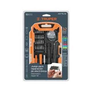 Juego De 32 Piezas Para Reparación De Electrónica, Truper Trup-