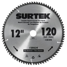 120653 Disco para sierra circular para corte madera 100 dientes 16" Surtek 120653 SURTEK