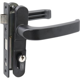 11CL Cerradura Euro para puerta de aluminio función doble negro llave estándar Lock 11CL LOCK