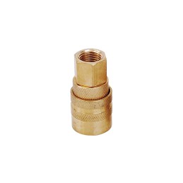 108125 Cople de bronce de conexión rápida 1/4" NPT hembra Surtek 108125 SURTEK