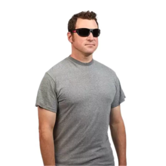 Lentes De Seguridad De Medio Desempeño Obscuros