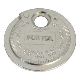 107336 Calibrador tipo rampa para bujía 0.020" a 0.10" Surtek 107336 SURTEK