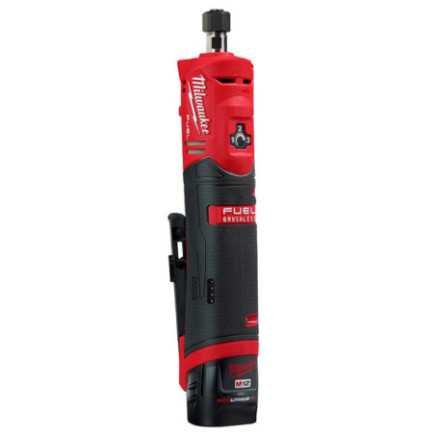 Rectificadora Recta M12 Milwaukee 2486-22 Kit 2 Bat.