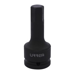 7590-1 Dado de impacto con punta hexagonal cuadro de 3/4" en pulgadas 1" Urrea 7590-1 URREA